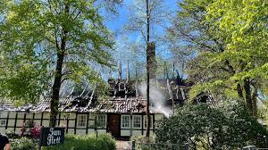 Bünde: Restaurant "Knolle" durch Feuer weitgehend zerstört