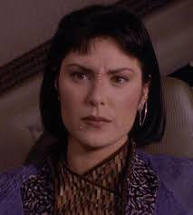 Well I would say that it was Ro on the ship that was being chased by Voyager; she was leader of the Maquis cell that Tuvok had infiltrated. - Ro_maquis