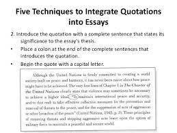 How to incorporate quotes into an essay | Writing term paper ... via Relatably.com