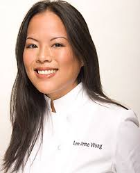 Celebrity Chef Lee Anne Wong. Pan fried Edamame and Mushroom Dumplings, Wasabi Cream. Dumplings (Yields: 2 dozen) •1 cup Edamame Beans, shelled and cooked - lfatchefs_wong_1214