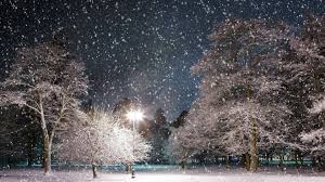 Image result for snow night