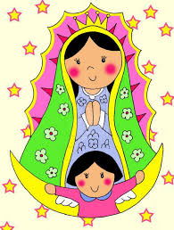 Resultado de imagen para virgen de guadalupe caricatura