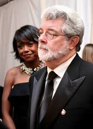 Melanie Hobson and her husband George Lucas attend the reopening celebration at Ford&#39;s Theatre on February 11, 2009 in Washington, DC. - Ford%2BTheatre%2BReopening%2BCelebration%2BWQECX7GHfgfl