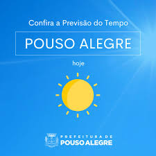 Previsão do Tempo para Pouso Alegre – 29/04 a 03/05/2026