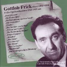 Gottlob Frick Vol. 1