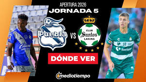 ¿Dónde ver Puebla vs. Santos HOY? Horario y canal EN VIVO partido J5 de Apertura 2026