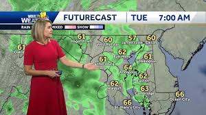 More rain and chilly for Tuesday with temps in the 60's