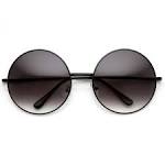 Trendy Round Fashion Sunglasses - zeroUV