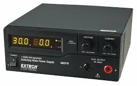 EXTECH, Switching Digital DC, 3.5 in H x 7.9 in W x 8.5 in D ...