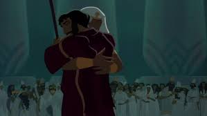 Image result for prince of egypt moses and pharaoh