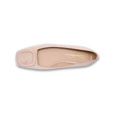 Santoni Women's pink suede ballet flat | REVERSIBLE