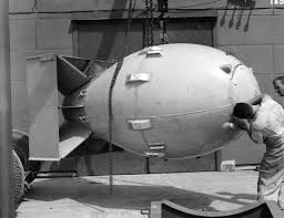 Image result for American bomber drops atomic bomb on Hiroshima