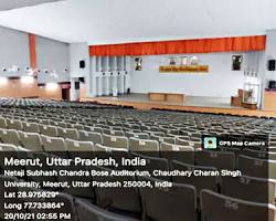 Image of Chaudhary Charan Singh University auditorium