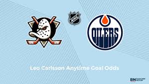 Will Leo Carlsson Score a Goal vs. the Edmonton Oilers on April 26?