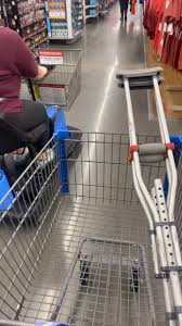 Driving Scooter into Bathroom Walmart | TikTok