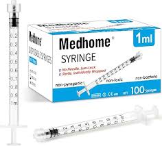 Amazon.com: Monoject SoftPack 1mL TB Syringe Only - Without ...