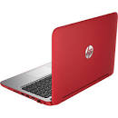 Notebook vermelho