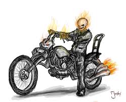 Resultado de imagem para ghost rider draw