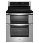 Shop Double Oven Electric Ranges at m