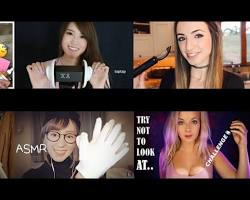 ASMR YouTuber 海外 女性の画像