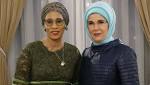 Turkey's First Lady meets wife