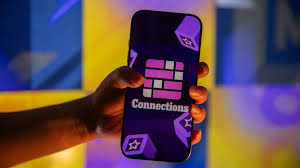 NYT Connections puzzle displayed on a smartphone