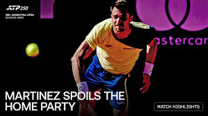 Pedro Martinez vs. Luciano Darderi: Argentina Open 2026 Quarterfinal Preview