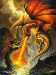 Résultat de recherche d'images pour "le dragon qui souffle image"