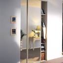 Sticker miroir porte placard miroir