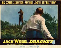 Dragnet 1951 TV series Jack Webb as Sergeant Joe Friday Ben Alexander as Frank Smith black and white television stills Badge 714 LAPD police procedural 1950s NBC show, AI generated