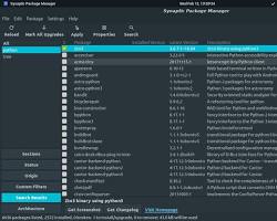 Obraz: Synaptic Package Manager