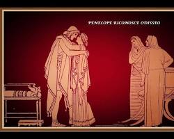 Immagine di Odisseo e Penelope riconoscimento