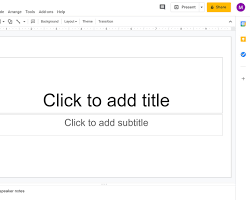 Gambar Google Slides interface