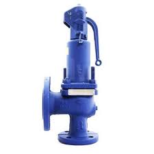 757054 SAFETY VALVE, Cast Steel, DIN Flanged DN 50/80 ...