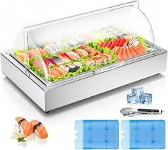 Amazon.com: Refrigerated Sushi Display Cooler Case ...