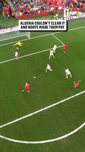 Algeria can't clear it out of the box and Switzerland makes them pay 🇨🇭