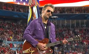 Eric Church Wanted His Super Bowl National Anthem Performance With Jazmine Sullivan To Be A Unifying Moment For The Country
