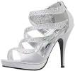 Silver prom shoes cheap