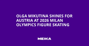 olga mikutina Advances to Free Skate for Austria After Clean Short at Milan 2026