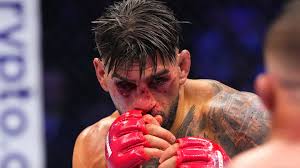 Previously-unbeaten UFC star left unrecognisable as face swollen & bloodied
