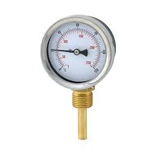 Bottom Entry Temperature Gauge - 100mm - 12154