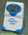 Golf club head speed meter