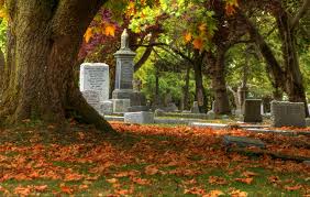 Risultati immagini per autumn cemetery