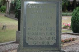 Grab von Wilhelm Platte (17.11.1834-15.03.1908), Friedhof Backemoor - ba108