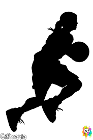 Resultado de imagem para DESENHOS DE MULHERES JOGANDO BASQUETE PARA COLORIR