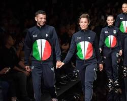 Image de Italian Olympic team uniform