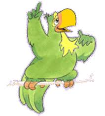 Resultado de imagem para O PAPAGAIO FALADOR"