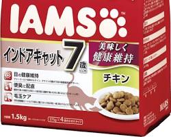 アイムス 7歳以上用 インドアキャット チキン cat foodの画像