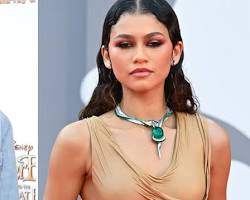 Image of Zendaya before and after transformation
