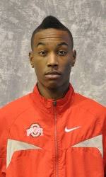 Sophomore Timothy Faust won a conference title in the 200m, the first of his Buckeye - 8613432